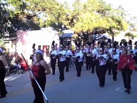 NSBHS  Barracuda Band  2010 Christmas Parade