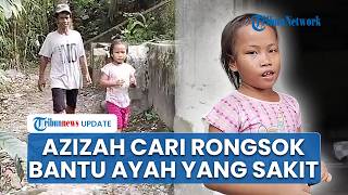 Kisah Pilu Azizah Bocah TK di Jogja, Ditinggal Ibu dan Kini Rawat Ayah Sambil Cari Rongsokan