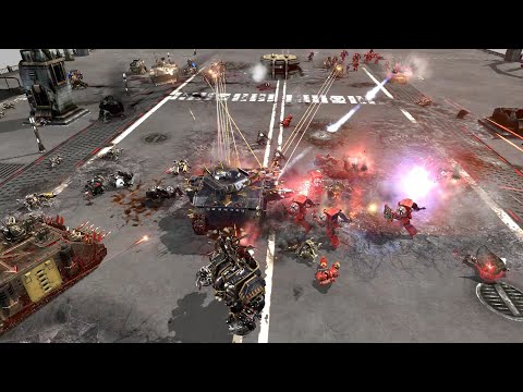 Imperial Guard and Space Marines vs Chaos Space Marines - Codex Mod - Warhammer 40K DOW2 Retribution