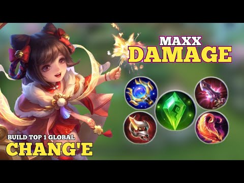 GLOBAL CHANG'E FULL DAMAGE ONE SHOT BUILD🔥 NEW CHANG'E BEST BUILD 2023