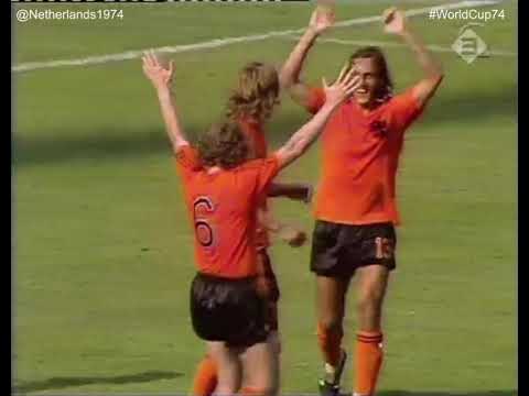 Netherlands 3-1 and 4-1 vs Bulgaria #WorldCup74
