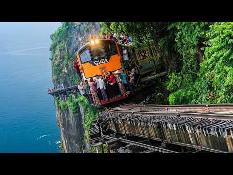 Impossible Places | World's Most Dangerous Roads & Railroads Shouldn't Exist | 4K Travel Documentary