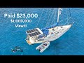 Full  SAILBOAT TOUR  [Affordable 38ft, Self Sufficient, Reliable, Ocean Sailing Monohull]