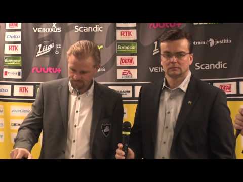 26.12.2015 SaiPa-Pelicans lehdistötilaisuus