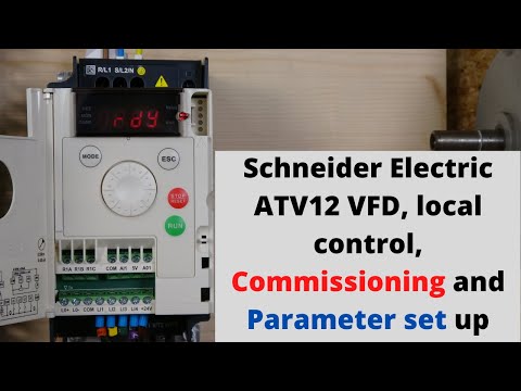 Schneider Electric 1.5kW 1x200- 240V / 7.5A Altimar 12 - ATV12HU15M2 video