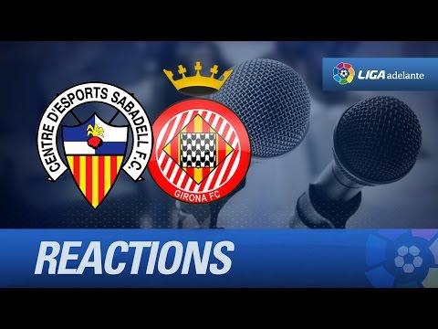 Rueda de prensa de Olmo tras el CE Sabadell (0-2) Girona FC - HD