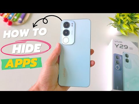 How to Hide App in Vivo Y29 5g[English] | Vivo Y29 5g Apps Hide settings