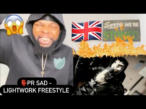 AMERICAN REACTS🇺🇸😱 (67) PR Sad - LightWork Freestyle | @PressplayMedia