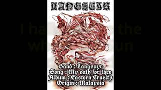Download lagu Langsuyr : My oath for thee lyrics mp3