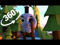4K VR 360 Scary Thomas In Abandoned Wood