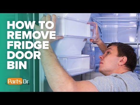 How to remove Samsung refrigerator door bin (left middle) part # DA97-12652A