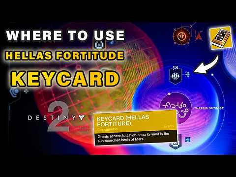 Where to Use Hellas Fortitude Keycard | Exotic Chest Location ► Destiny 2 Renegade Expansion