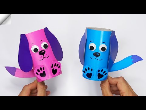 Origami DOG easy DIY paper crafts
