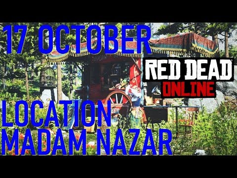 Red Dead Redemption 2 Online | Madam Nazar Location Today 17/10/19