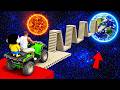 SHINCHAN AND FRANKLIN TRIED THE IMPOSSIBLE PIPES BRIDGE ROAD TO SPACE PARKOUR CHALLENGE GTA 5