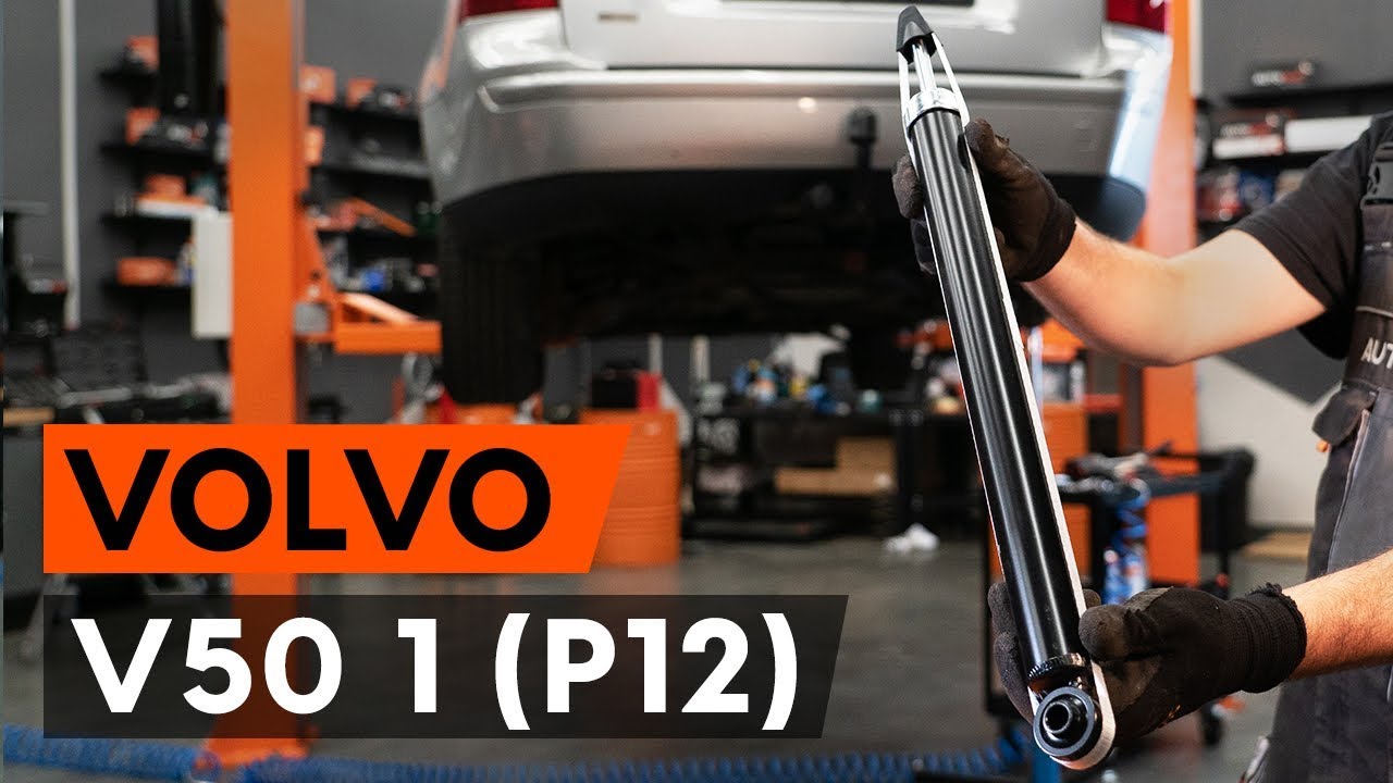 Cómo cambiar: amortiguadores de la parte trasera - Volvo V50 MW | Guía de sustitución