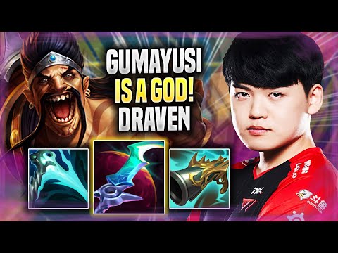 GUMAYUSI IS A GOD WITH DRAVEN! - T1 Gumayusi Plays Draven ADC vs Zeri! | Season 2022