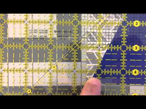 How to square up Half Rectangle Triangles