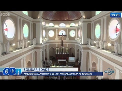 Arquidiocese apresenta o que foi arrecadado para as reformas da Igreja São Benedito 07 07 2021