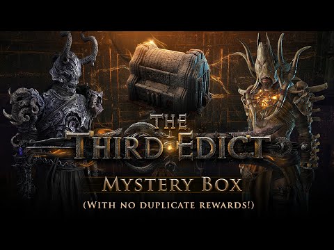 Announcements - The Third Edict Mystery Box Microtransactions on Sale - Forum - Path of Exile