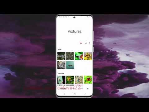 Samsung Galaxy S20 : How to adjust image Contrast (Android 11)