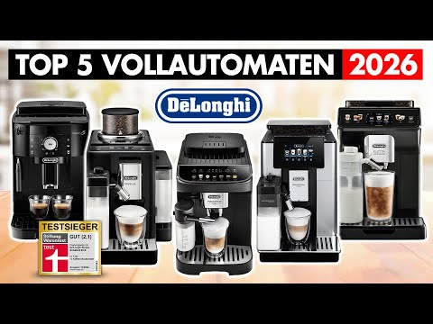 BESTE De'Longhi Kaffeevollautomaten (2026) ► Testsieger von 300€ bis 1000€