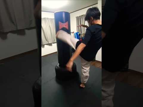 膝三日月蹴り #kickboxing #kick