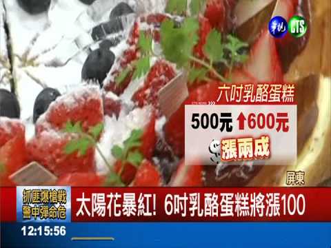 蕭家淇最愛! 屏東乳酪蛋糕漲百元