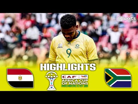 Egypt Vs South Africa 1-0 Extended Highlights & Salah Goal Africa Cup Of Nations 2025 Summary