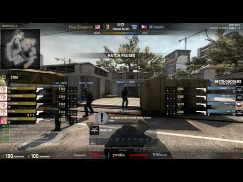 Beyondgodlike CS:GO SEA Pro League : Fire Dragoon vs Mineski.CSGO