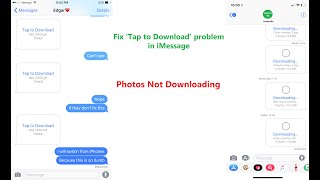 7 Ways To Fix ‘Tap to Download’ problem in iMessage | Photos or Videos Not Downloading Issue
