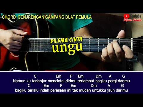 Ungu - Dilema Cinta (TUTORIAL CHORD  VERSI MUDAH)