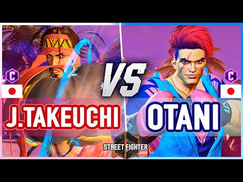 SF6 🔥 John Takeuchi (Rashid) vs Otani (Luke) 🔥 Street Fighter 6