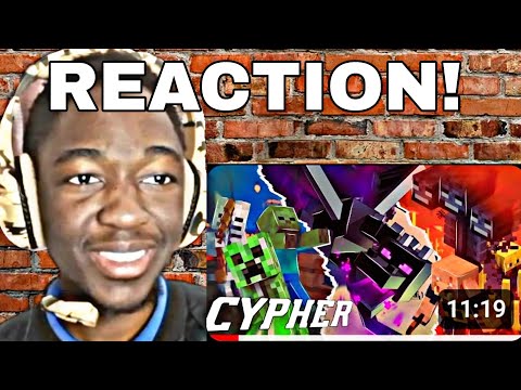 Minecraft Mob Cypher - ft. Various Artists | REACTION