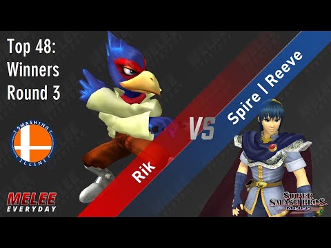 House of Paign 18 - Rik (Falco) vs. Spire | Reeve (Marth) - SSBM - Top 48 - Winners Round 3