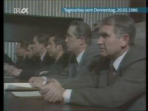 ARD Tagesschau vom 20.02.1986 -  UdSSR Ausbau MIR