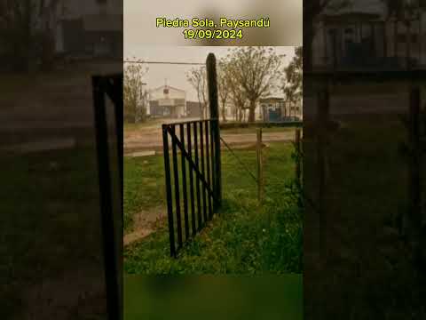 Lluvia en Piedra Sola, Paysandú (19/09/2024)