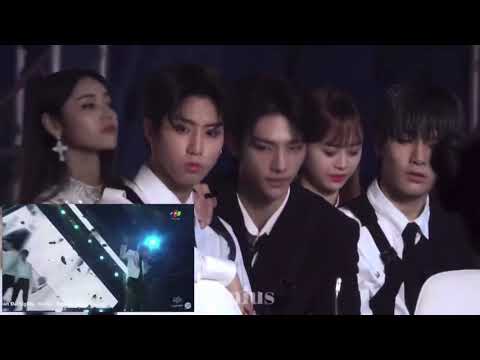 191126 AAA Stray kids reaction to Seventeen - Pear, Happy Ending