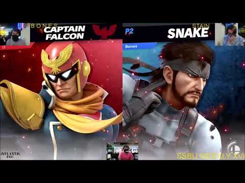 4o4 Ultimate Weekly XVI - FTM| Stain(Captain Falcon) vs B O N E S(Snake)- Losers Final