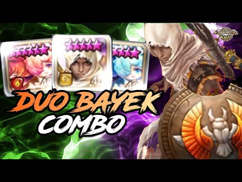 INSANE DAMAGE WITH DOUBLE BAYEK [Summoners War : Sky Arena]