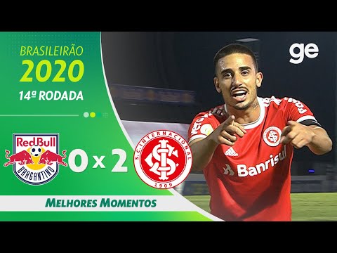 Gols e lances de Red Bull Bragantino x Internacional