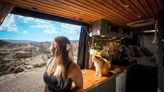I Drove Alone in my Van to Tabernas Desert