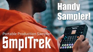 Video thumbnail for SmplTrek | Portable Production Sampler (Official PV) by SONICWARE