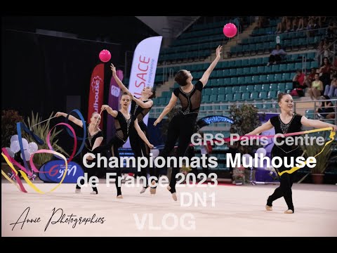 Vlog Championnats de France ensemble avec le club de GRS Paris Centre