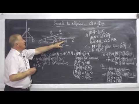 1/2 Lectia 464 - Linii importante intr-un triunghi - Rezolvam probleme de geometrie plana - Clasa 6