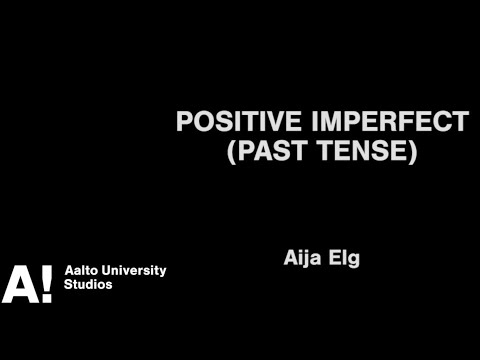 Finnish Positive Past Tense (Imperfect)