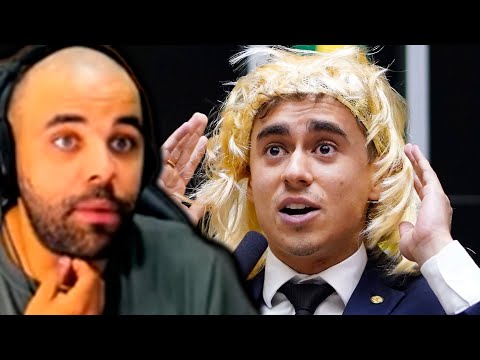 1 hora do lil vinicinho reagindo ao nikolas ferreira