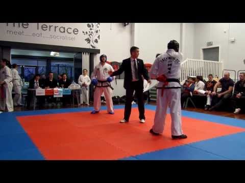 Chris Clarke UKGT - TKD Explosion 2013 - Semi Final +76kg Blackbelt Division