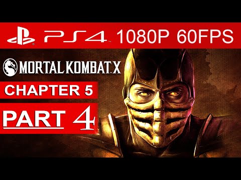 Mortal Kombat X Gameplay Walkthrough Part 4 [1080p HD 60 FPS PS4] - No Commentary