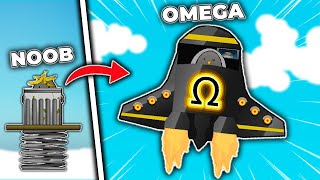 Upgrading to the OVERPOWERED OMEGA penguin in Learn to Fly 3